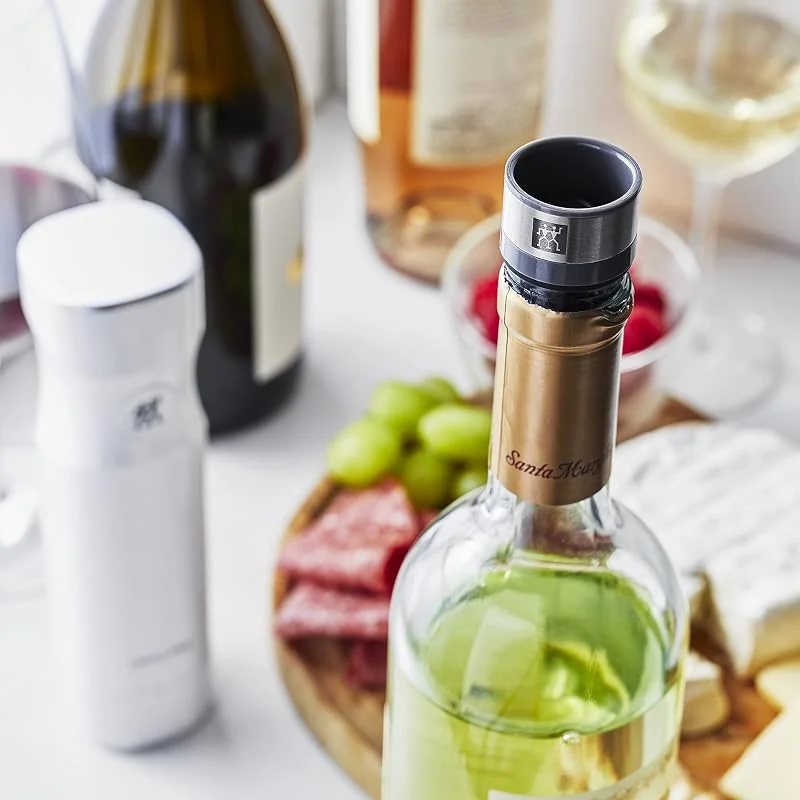 Visita la tienda de ZWILLING ZWILLING Fresh & Save Set de tapones de vacío para vino, 3 piezas, gris — Vino y mesa festiva